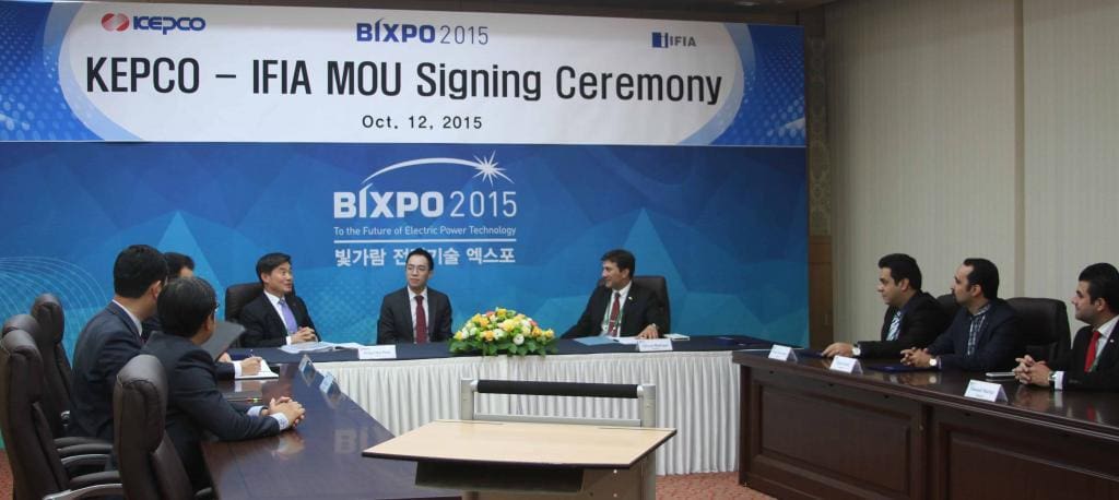 IFIA and KEPCO Bilateral Cooperation