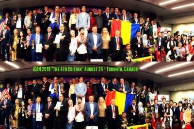Award Ceremony, Group Photo, iCAN 2019, Toronto, Canada