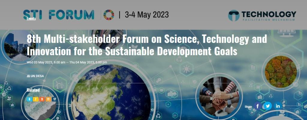 Side events at the 2023 UN Forum on Innovation for the SDGs in New York