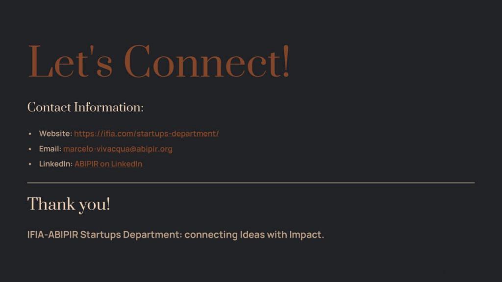 IFIA-ABIPIR Startups Department- page 10