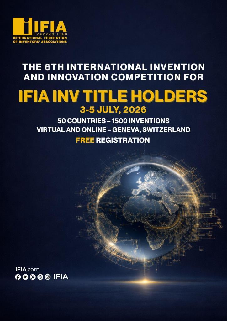 International Competition for IFIA INV Title Holders - 3 to 5 July 2026
