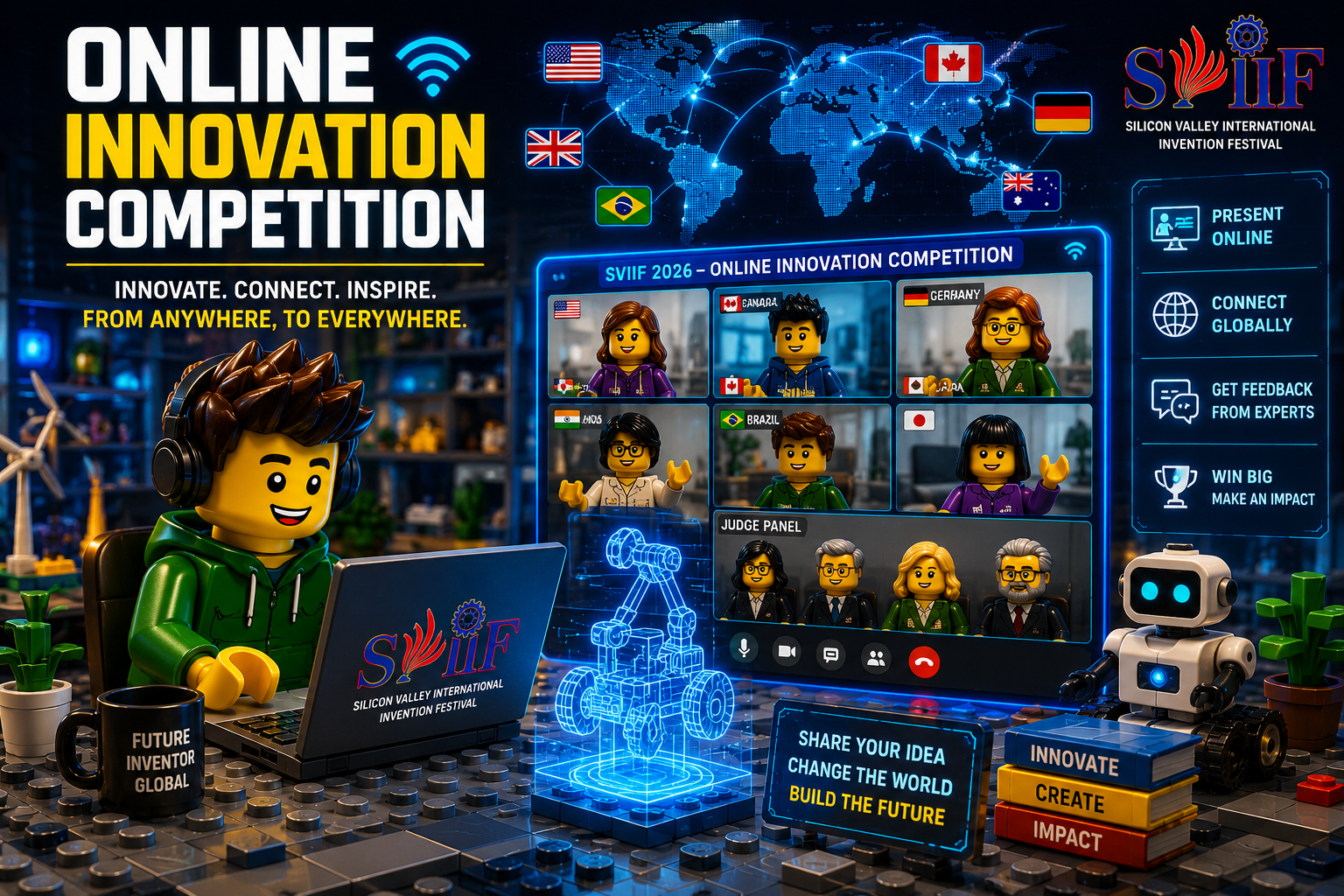SVIIF Online Participation – International Inventors and Innovators