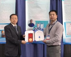 Cai Jianhua from China, Invention: The world-first allicin respiratory therapy instrument,