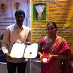 Madala Sowjanya from India, Invention: Organic Disposable Shaving Brush