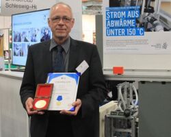 Inventor: Jochen Benz Invention: Electricity from waste heat below 150 degrees Centigrade Nationality: German Electricity from waste heat below 150 degrees Centigrade
