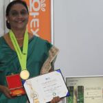 Inventor: Mrs. Manel Kanthi Mahanama from SRI LANKA Invention: Ideal flowers based on natural rubber latex for flower decoration Inventor: Mrs. Manel Kanthi Mahanama from SRI LANKA Invention: Ideal flowers based on natural rubber latex for flower decoration