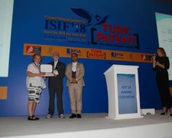 IFIA’s Best Academic Invention Medal was granted to Mutlu AYTEMİR, Berrin OZCELIK, Erdogan Orhan ILKAY, Gulsah KARAKAYA, Senol SEZER from HACETTEPE TECHNOPARK TECHNOLOGY TRANSFER OFFICE(HT-TTM), TURKEY IFIA’s Best Academic Invention Medal was granted to Mutlu AYTEMİR, Berrin OZCELIK, Erdogan Orhan ILKAY, Gulsah KARAKAYA, Senol SEZER from HACETTEPE TECHNOPARK TECHNOLOGY TRANSFER OFFICE(HT-TTM), TURKEY