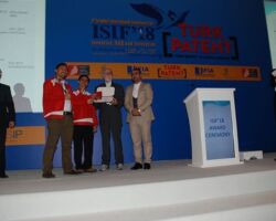 IFIA’s Grand prix was granted to Ranu Fauzan Aulia Muslim, Nobal Ardhinata Rahadyan from Indonesian Invention and Innovation Promotion Association (INNOPA) IFIA’s Grand prix was granted to Ranu Fauzan Aulia Muslim, Nobal Ardhinata Rahadyan from Indonesian Invention and Innovation Promotion Association (INNOPA)