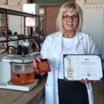 Inventor: Aleksandra Ivetić Invention: Device for adding dry ice to silage plants on farms Nationality: Serbian