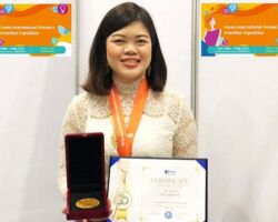 IFIA Invention Award Goes To: Inventors: Miss. Nicha Manchusree and Mr. Sura Rodpongpun Invention: Input System and Device Using Capacitive Touch Nationality: Thailand IFIA Invention Award Goes To: Inventor: Miss. Nicha Manchusree and Mr. Sura Rodpongpun Invention: Input System and Device Using Capacitive Touch Nationality: Thailand