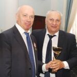 IFIA cup awarded to V. Goch and Ya. Ibadov for the invention"Harmonizer with pictographic composition to improve the functional state of biological objects" IFIA cup awarded to V. Goch and Ya. Ibadov for the invention"Harmonizer with pictographic composition to improve the functional state of biological objects"