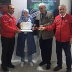 IFIA’s Best National Invention Medal was granted to Ms. Ayşe ERTAŞ from "Covisart Limited Şirketi" Turkey with the invention "New Generation Vehicle Simulator" IFIA’s Best National Invention Medal was granted to Ms. Ayşe ERTAŞ from "Covisart Limited Şirketi" Turkey with the invention "New Generation Vehicle Simulator"