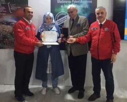 IFIA’s Best National Invention Medal was granted to Ms. Ayşe ERTAŞ from "Covisart Limited Şirketi" Turkey with the invention "New Generation Vehicle Simulator" IFIA’s Best National Invention Medal was granted to Ms. Ayşe ERTAŞ from "Covisart Limited Şirketi" Turkey with the invention "New Generation Vehicle Simulator"