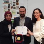IFIA Best Young Inventor Medal is Awarded to Thou Al Fekar Nassrallah, Rim Barakat, Mariana ElZein for the Invention "Chips Eco Tiles" from Lebanon IFIA Best Young Inventor Medal is Awarded to Thou Al Fekar Nassrallah, Rim Barakat, Mariana ElZein for the Invention "Chips Eco Tiles" from Lebanon