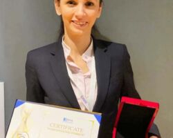 IFIA Medal Awarded to Mrs. Nuha AbuYousef from Jordan for the invention ”Oko Blink” IFIA Medal Awarded to Mrs. Nuha AbuYousef from Jordan for the invention ”Oko Blink”