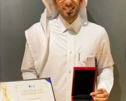 IFIA Medal Awarded to Mr. Khalid Aboujassoum from Qatar for the invention ”Oliver- The Smart Robot Chef” IFIA Medal Awarded to Mr. Khalid Aboujassoum from Qatar for the invention ”Oliver- The Smart Robot Chef”