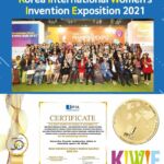 IFIA Best Invention Medal Is Awarded to Ruth Aracelis Manzanares Grados, Lucía Ximena Pejerrey Florián, Jessica Porras Real, Cielo Alejandra Cerna Tantalean, Desireé Timana Vergara, Deivid Junior Yábar Gamarra, José Anthoni Paredes Alarcón, Kevin Pablo Jaramillo Campomanes, Joseh David Martel Vilca from The National Institute for the Defense of Free Competition and the Protection of Intellectual Property of Peru for the invention” Interactive thematic handwashing station in community spaces for infants” IFIA Best Invention Medal Is Awarded to Ruth Aracelis Manzanares Grados, Lucía Ximena Pejerrey Florián, Jessica Porras Real, Cielo Alejandra Cerna Tantalean, Desireé Timana Vergara, Deivid Junior Yábar Gamarra, José Anthoni Paredes Alarcón, Kevin Pablo Jaramillo Campomanes, Joseh David Martel Vilca from The National Institute for the Defense of Free Competition and the Protection of Intellectual Property of Peru for the invention” Interactive thematic handwashing station in community spaces for infants”