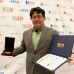 IFIA Medal Awarded to Kim, Duk Hee from Korea for the invention “Pet fecal disposal device” iENA 2022 - Nuremberg, Germany