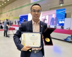 IFIA Medal Awarded to Termphong Phorkhar and Todsaporn Fuangrod from Chulabhorn Royal Academy of Thailand for the invention “Dynamic External Fixator for Finger Fracture”
