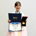 IFIA Medal Awarded to Shin Uniu ( Global K co., Ltd.), from South Korea, for the Invention “Beauty device”