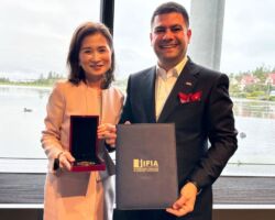 IFIA Medal Awarded to Yuko Hiraga from Japan, for the Invention “ Repair Method CN6.0”