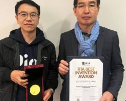 IFIA Best Invention Medal is Awarded to Korea South-East Power Co. / PIOT Inc from Republic of Korea for the Outstanding Invention “Method and Robot for Measuring Vessel Berthing Speed”