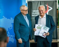 IFIA Best Invention Medal is Awarded to Bozo Buhin from Croatia for the Outstanding Invention “Machine for Marking and Masking Lines on the Floor with Adhesive Tape”