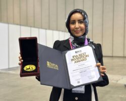 IFIA Best Invention Medal Is Awarded to Dina Saif Almshhari from Yemen for The Outstanding Invention “DINDADO CORE - Skin Microbiome Rebalancing Technology”