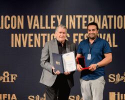 IFIA Best Invention Medal Is Awarded to Saeid Abazari, Hesam Jafari Yazdabadi from Iran for The Outstanding Invention “Marine generator utilizing seawater and convection mechanism”