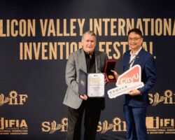 IFIA Best Invention Medal Is Awarded to CityUHK: Prof. Freddy BOEY, Prof. GOH Chin Foo from Hong Kong SAR for The Outstanding Invention “PRISTINZ Anti-thermal Glass”