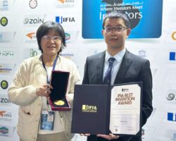 IFIA Best Invention Medal Is Awarded to Maokai, Huang Chengjing, Zhaoming, Li Shaowei, Lin ye, Liu Guojian from China for The Outstanding Invention “High speed and low vacuum pipeline maglev transportation system (refer as to "T-flight")”