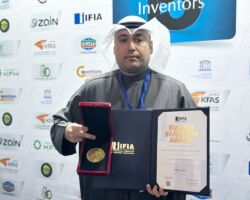 IFIA Best Invention Medal Is Awarded to Mohammad Ahmed Alenezi, Mohammad Ibraheem Alobaida from Kuwait for The Outstanding Invention “Endodontic Obturator for Bioactive Material Delivery”