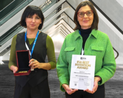 IFIA Best Invention Medal is Awarded to Brigita Popovic, FAZOS, Faculty of Agrobiotechnical Sciences Osijek of Croatia for the Outstanding Invention “Soil Microplastic Detection Methodology”